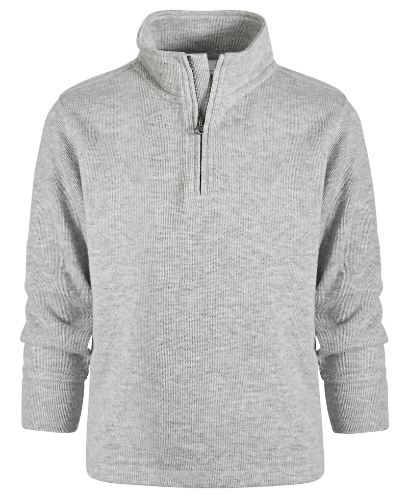 Epic Threads Toddler Boys 2T-4T Quarter-Zip Long-Sleeve Top, Created for Macy's