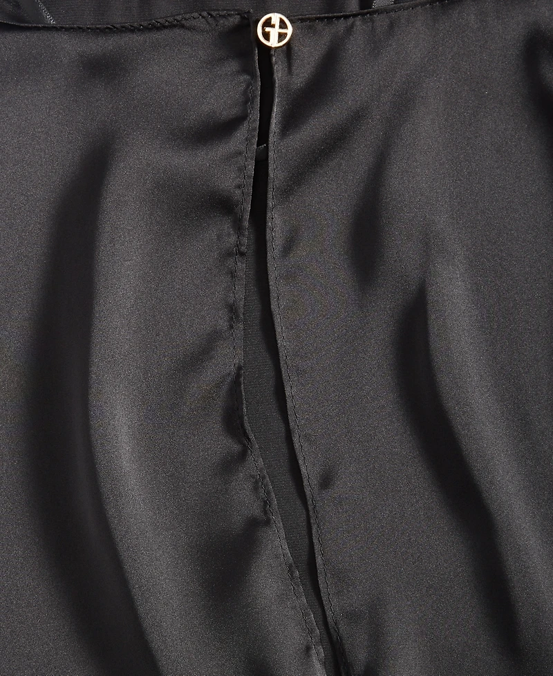 Giani Bernini Women's Satin Capelet Evening Wrap with Closure