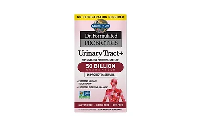 Garden of Life Dr. Formulated Probiotics Urinary Tract Plus, 60 Caps