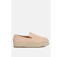 Ellerie suede flatform heel espadrilles