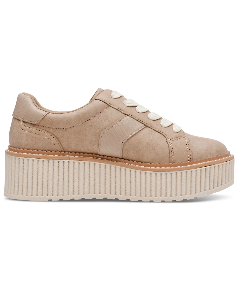 Dv Dolce Vita Women's Bubbles Platform Lace-Up Sneakers