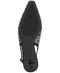 I.n.c. International Concepts Women's Gemini Mid Heel Slingback Pumps, Created for Macy's