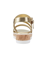 Marc Fisher Women's Grandie Treaded Flatform Wedge Sandals