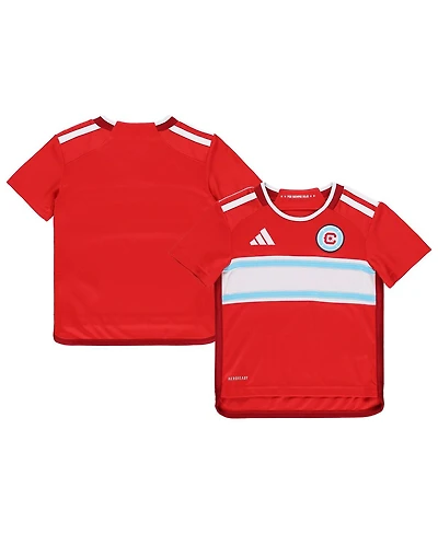 Adidas Toddler Red Chicago Fire 2024 Aeroready Team Jersey