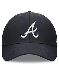 Nike Men's Navy Atlanta Braves Evergreen Club Performance Adjustable Hat