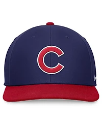 Nike Men's Royal/Red Chicago Cubs Evergreen Two-Tone Snapback Hat
