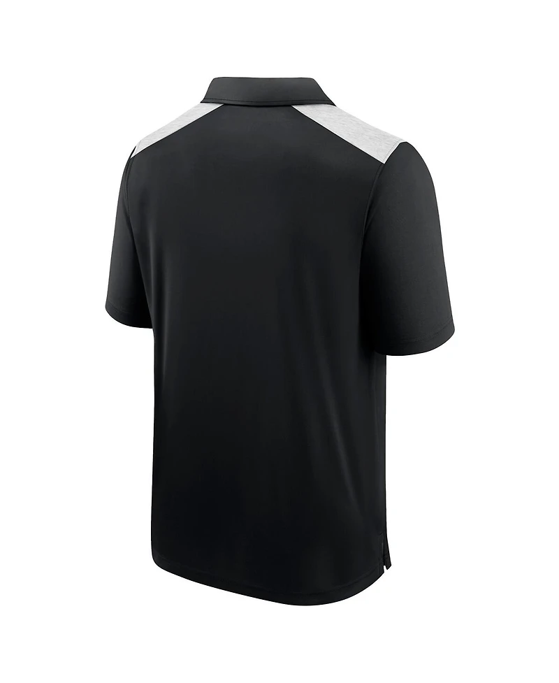 Fanatics Men's Black Pittsburgh Steelers Primary Polo