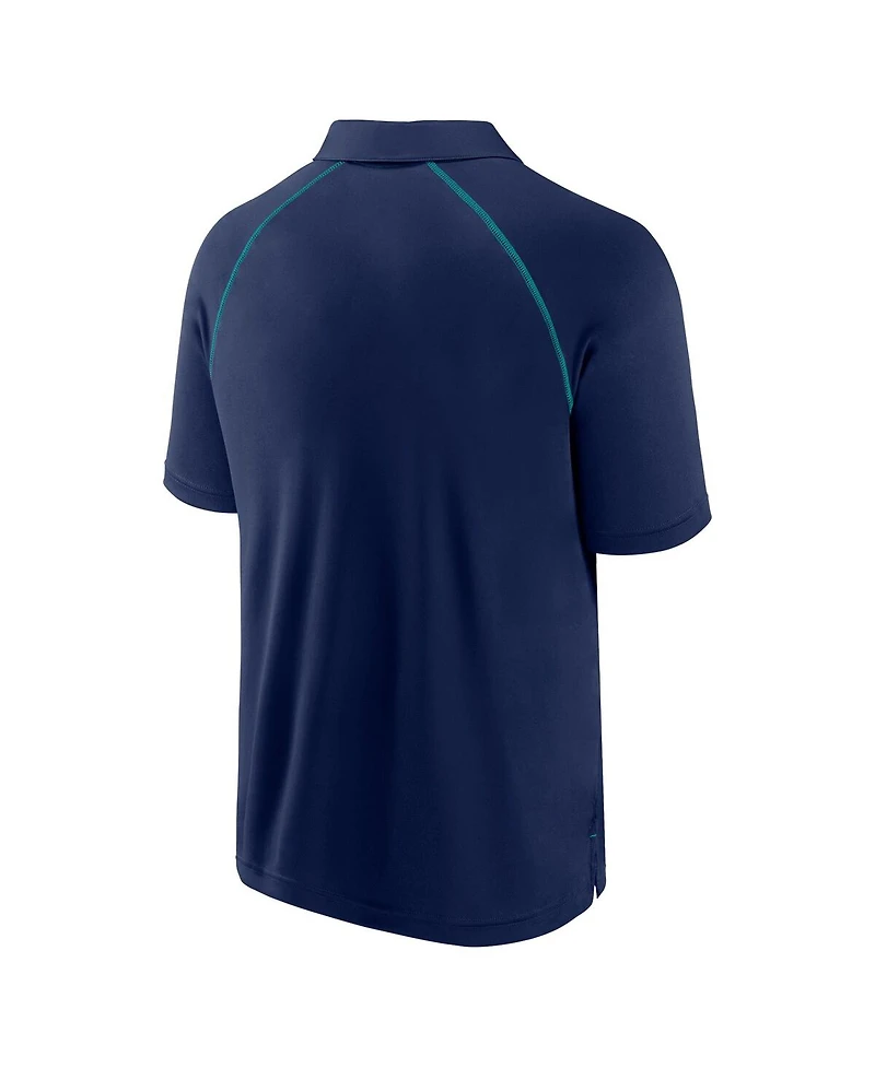 Fanatics Men's Navy Seattle Mariners Strong Alone Raglan Polo