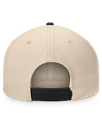 Fanatics Men's Cream/Black Vegas Golden Knights Goalaso Snapback Hat
