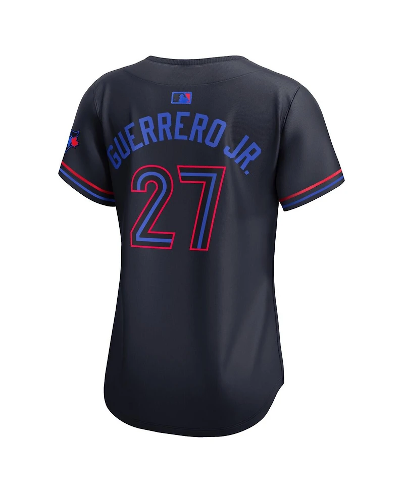 Nike Women's Vladimir Guerrero Jr. Navy Toronto Blue Jays 2024 City Connect Limited Player Jersey