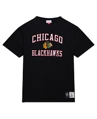 Mitchell & Ness Men's Black Chicago Blackhawks Legendary Slub T-Shirt