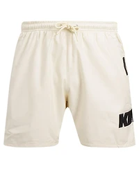 Pro Standard Men's Cream Sacramento Kings Triple Tonal Woven Shorts