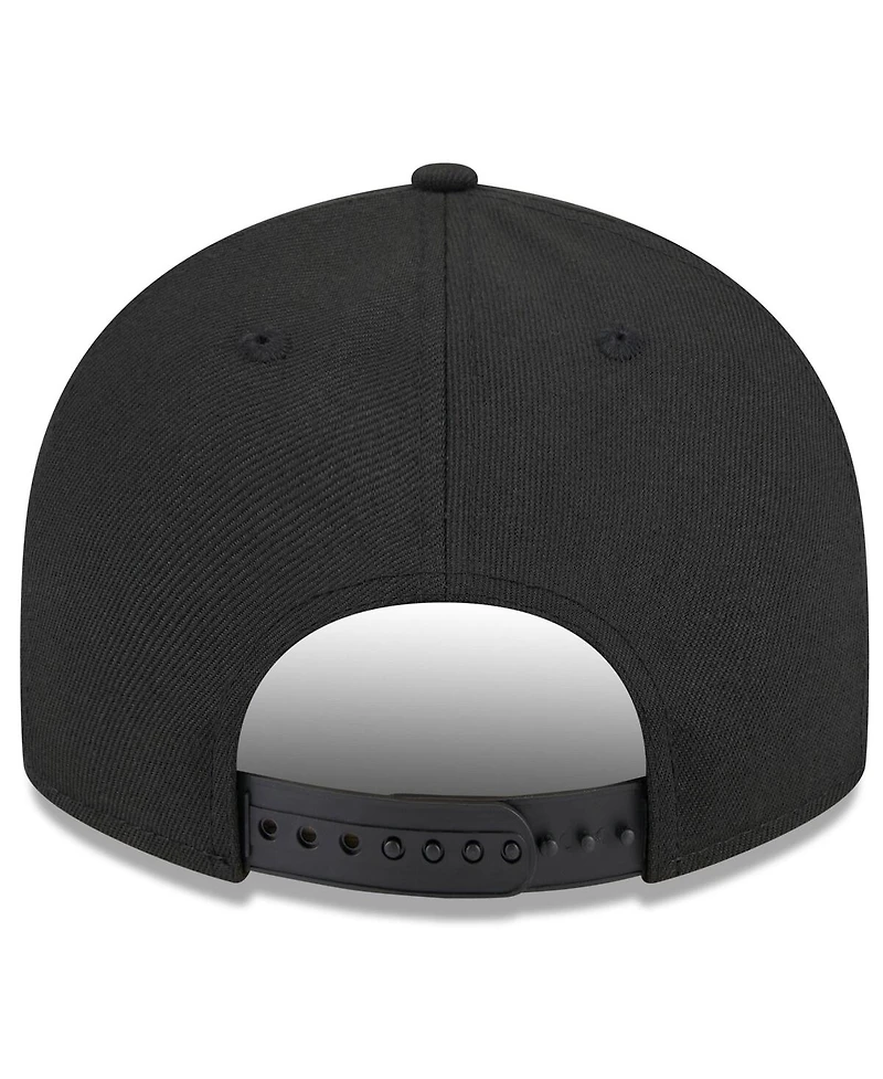 New Era Men's Black Oakland Athletics 2024 Armed Forces Day Low Profile 9FIFTY Snapback Hat