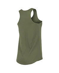New Era Women's Olive Los Angeles Dodgers Armed Forces Day Tank Top