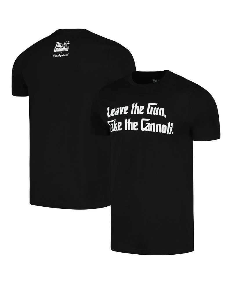 Contenders Clothing Men's and Women's Black The Godfather The Cannoli T-Shirt