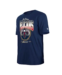New Era Men's and Women's Navy Orleans Pelicans Summer Classics T-Shirt