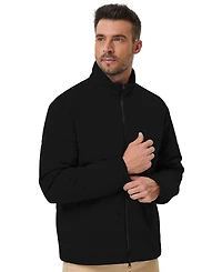 Hawke & Co. Men's Quilted Stretch Full-Zip Jacket