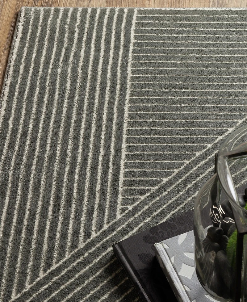 Oriental Weavers Raylan RAY08 2'3x7'6 Runner Area Rug
