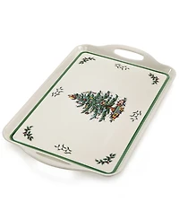 Spode Christmas Tree Large Handled Tray