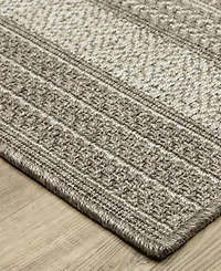 Oriental Weavers Caicos CA06A 1'10x7'6 Runner Area Rug
