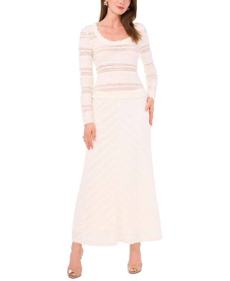 1.state Women's A-Line Pull-On Maxi Skirt