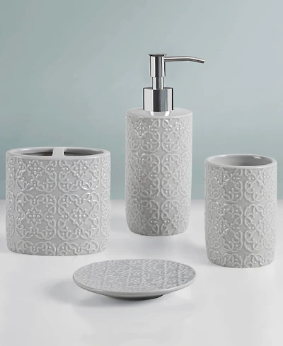 Martha Stewart Tara 4-Pc. Bath Accessory Set