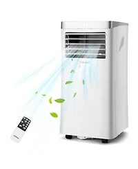 10000BTU Portable Air Conditioner 3-in-1 Cooler with Remote Control