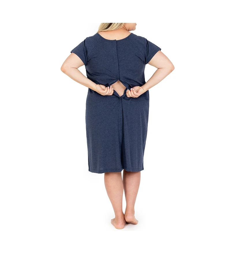 Kindred Bravely Maternity Universal Labor, Delivery & Nursing Gown