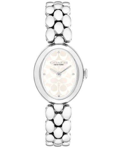 Coach Women's Silver Sammy Stainless Steel Watch 22.5mm