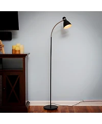Avery Adjustable Gooseneck Led Reading Floor Lamp (63"), Light Bulb Included