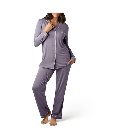 Kindred Bravely Maternity Clea Classic Long Sleeve Nursing Pajama