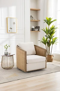 Streamdale Cozy Swivel Barrel Chair