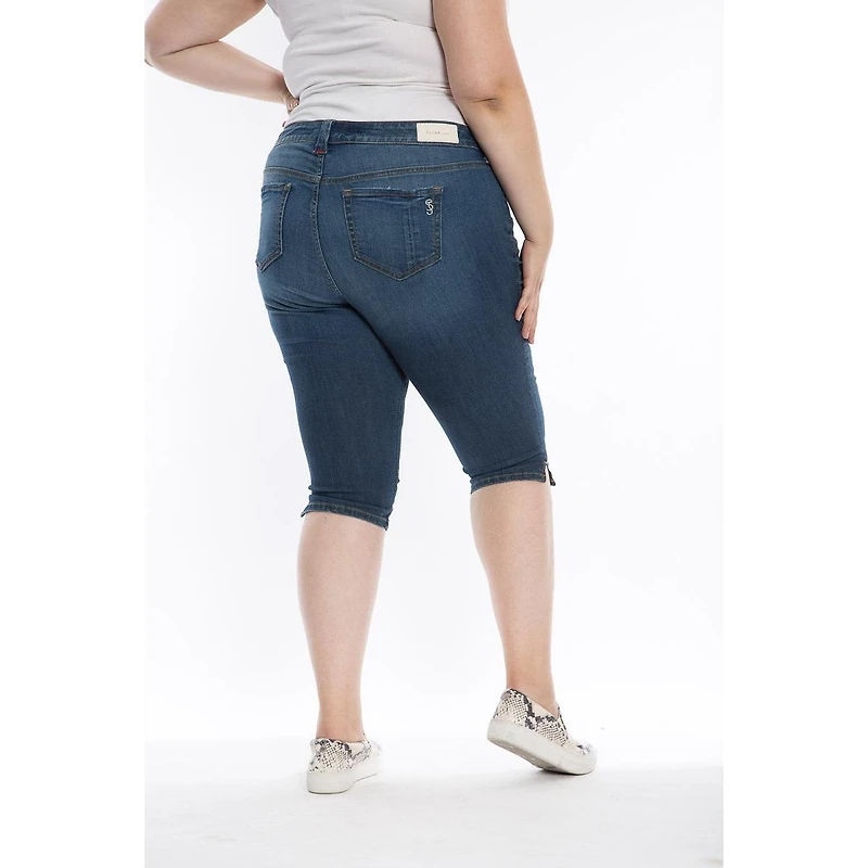 Slink Jeans Plus Denim Crop