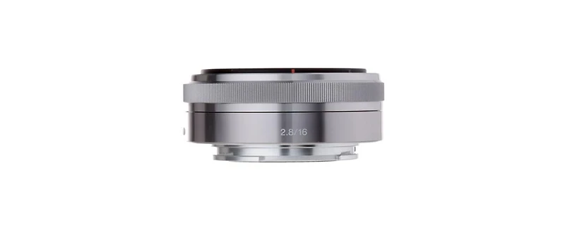 Sony 16mm f/2.8 Alpha E-Mount Wide-Angle Lens (Silver)