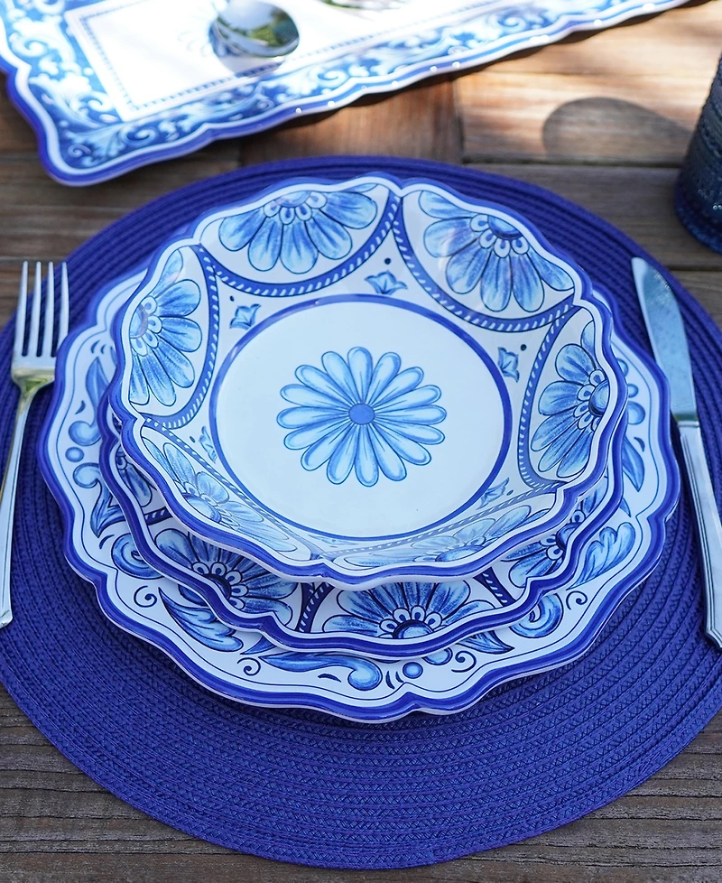 Certified International Veranda 12 Pc Dinnerware Set, Service For 4
