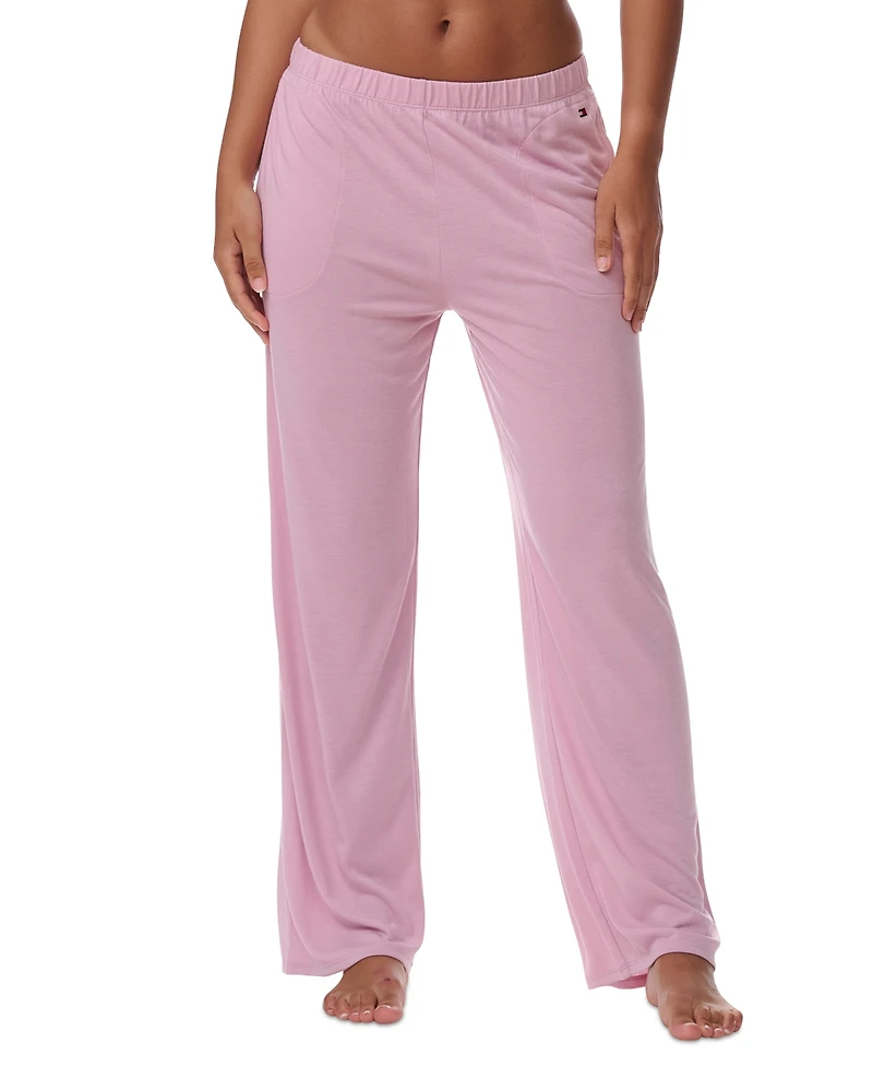 Tommy Hilfiger Women's Elastic-Waist Pajama Pants