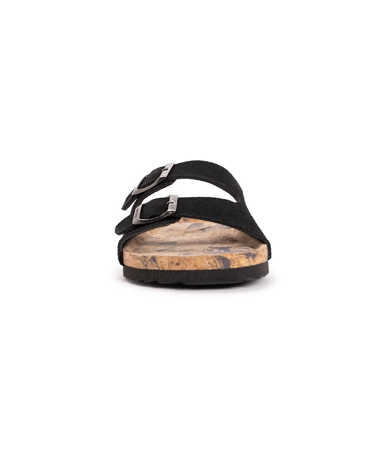 Muk Luks Women's Tessa Tera Turf 2 Strap Slide Sandal