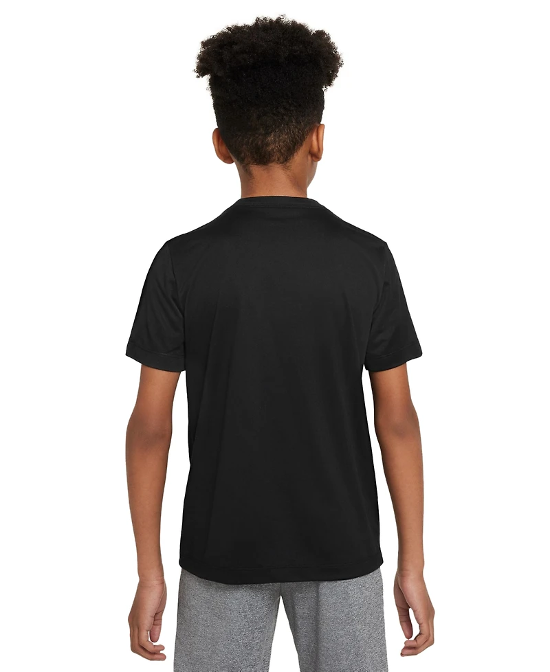 Nike Big Kids Legend Dri-fit Logo Graphic T-Shirt