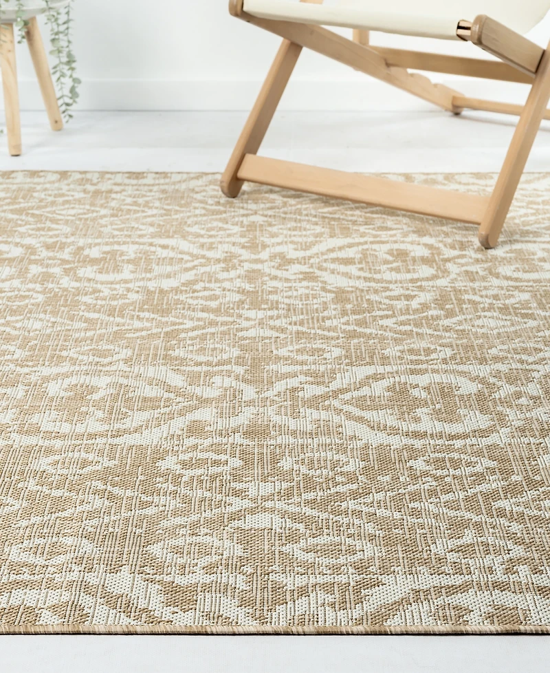 Lr Home Sunny 6'6"x9' Outdoor Area Rug