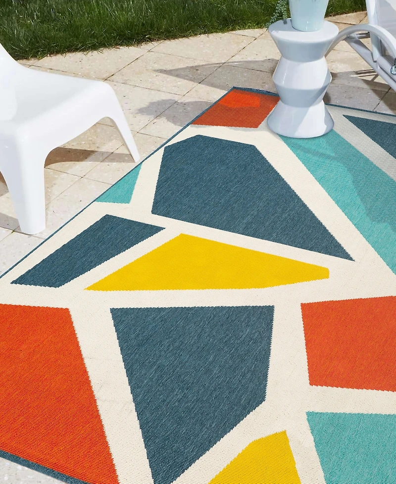 Lr Home Madison 8'x9'9" Outdoor Area Rug