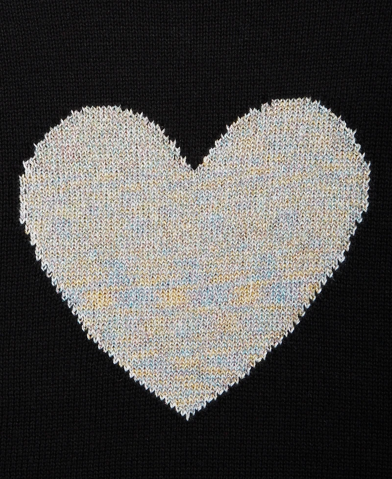 Epic Threads Little & Big Girls Heart Pullover Sweater, Created for Macy's