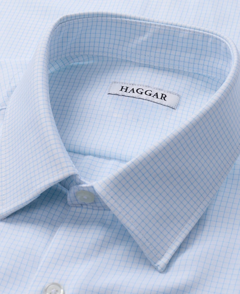 Haggar Men's Smart Wash Slim Fit Dress Shirt