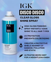 Igk Hair Disco Disco Clear Gloss Shine Spray, 5.3 oz.
