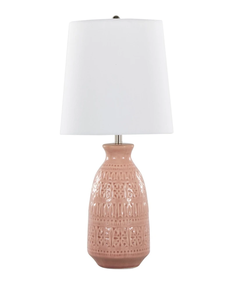 Lumisource Claudia 20" Contemporary Ceramic Accent-Set of 2 Lamp
