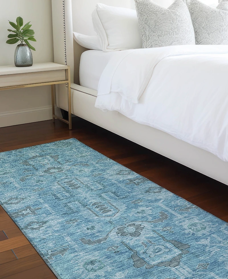 Addison Chantille Machine Washable ACN697 2'3"x7'6" Runner Area Rug
