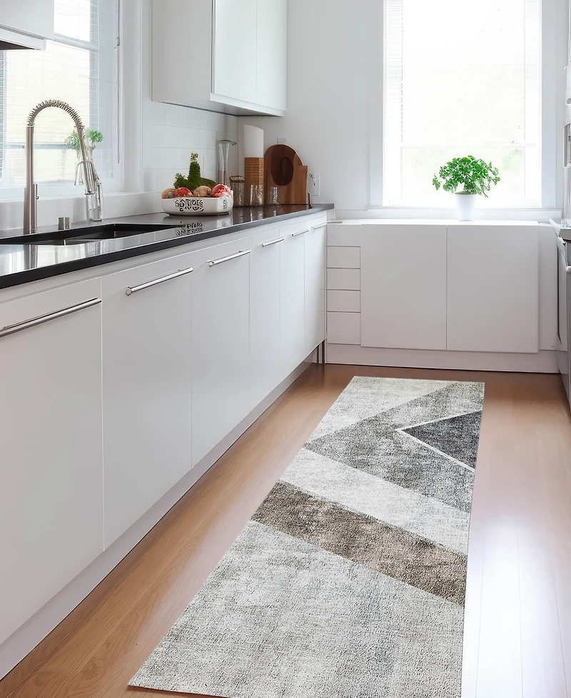 Addison Chantille Machine Washable ACN671 2'3"x7'6" Runner Area Rug