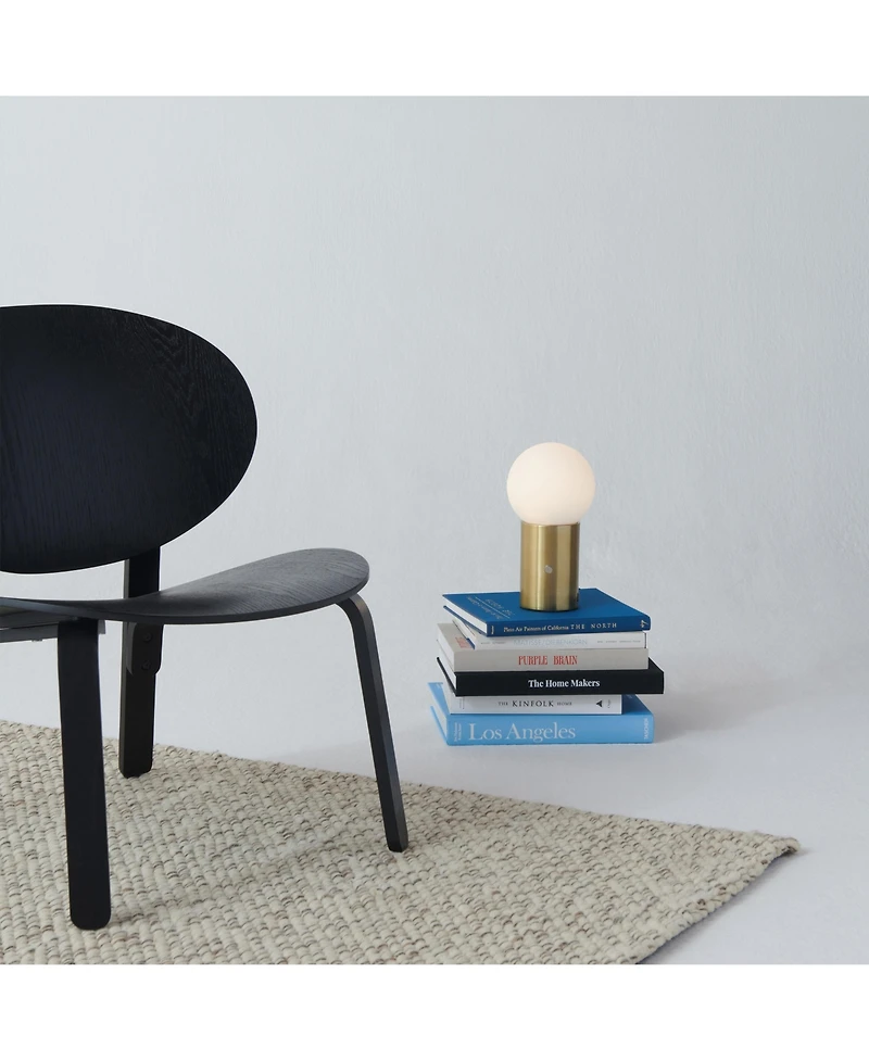Kai 11" Dimmable Led Cement Modern Table Lamp