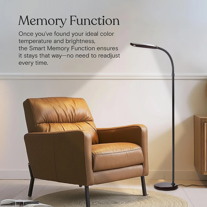 Litespan Slim 55" Led Floor Lamp with Adjustable Color Temperatures