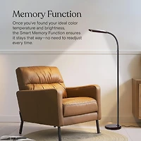 Litespan Slim 55" Led Floor Lamp with Adjustable Color Temperatures