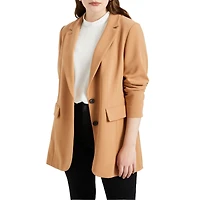 Eloquii Plus The 365 Semi Stretch Two Button Blazer